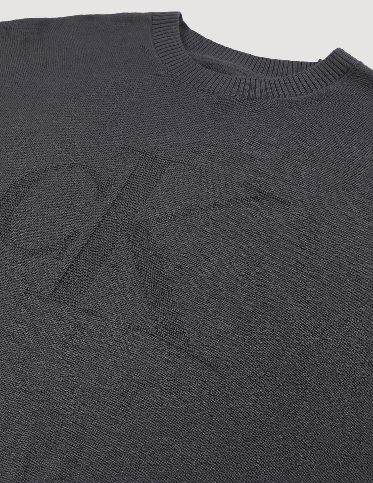 Calvin Klein Jeans Intarsia Mix Stitch Logo Sweater