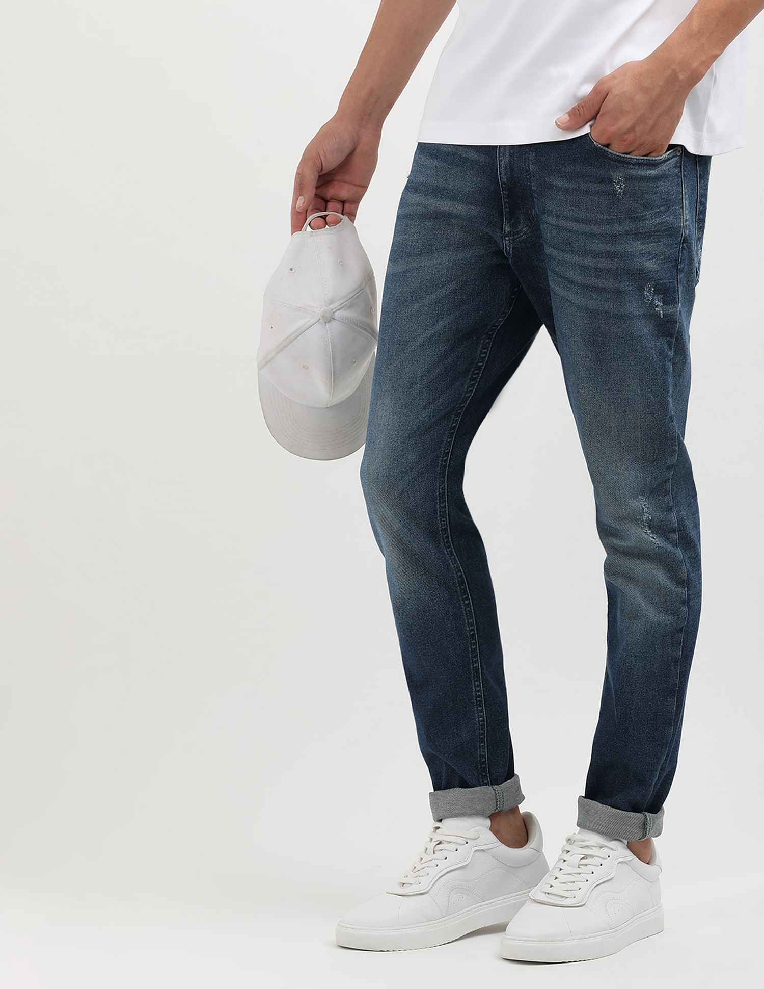 Tommy Hilfiger Scanton Slim Fit Stone Wash Jeans