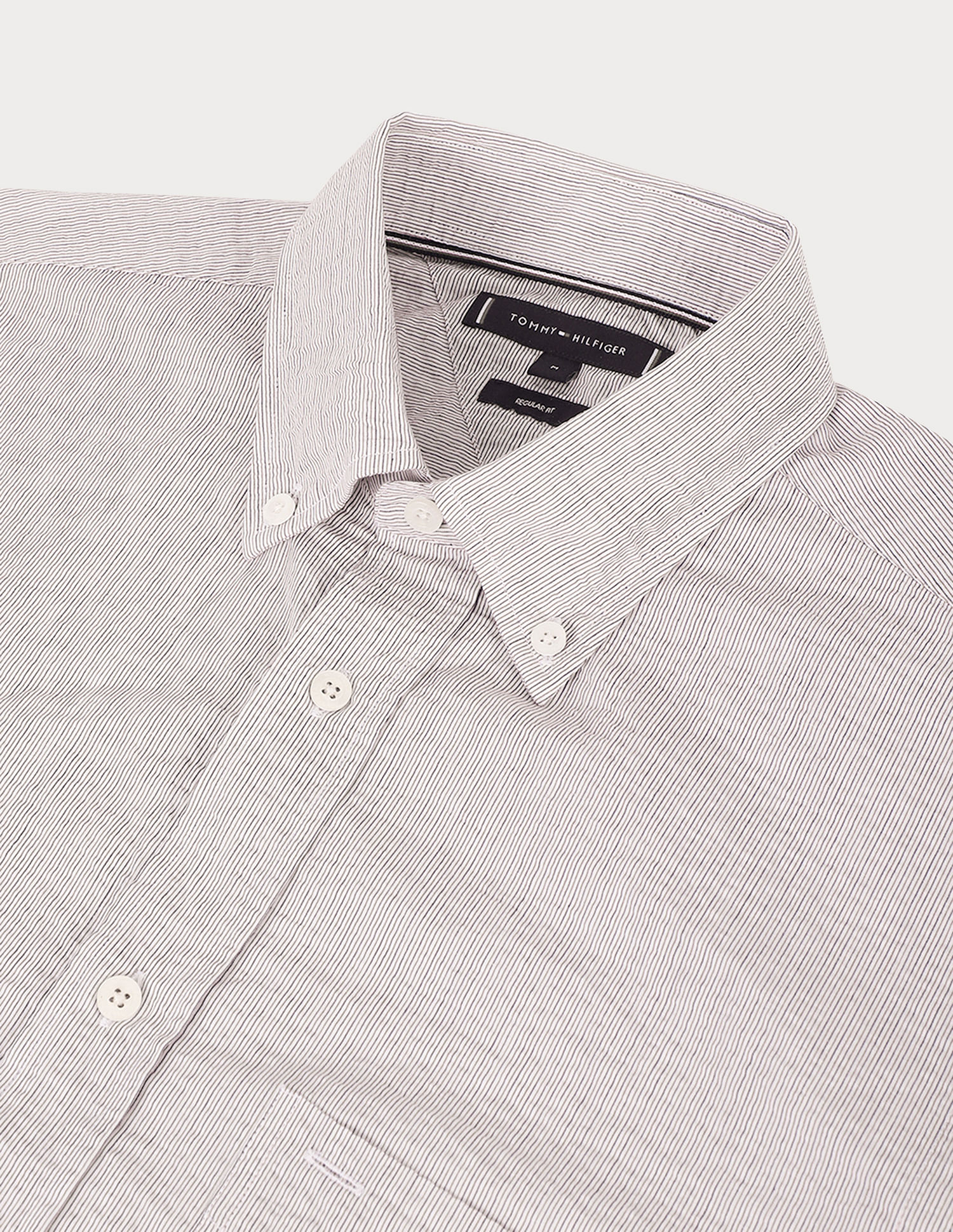 Tommy Hilfiger Mini Crinkle Stripe Shirt