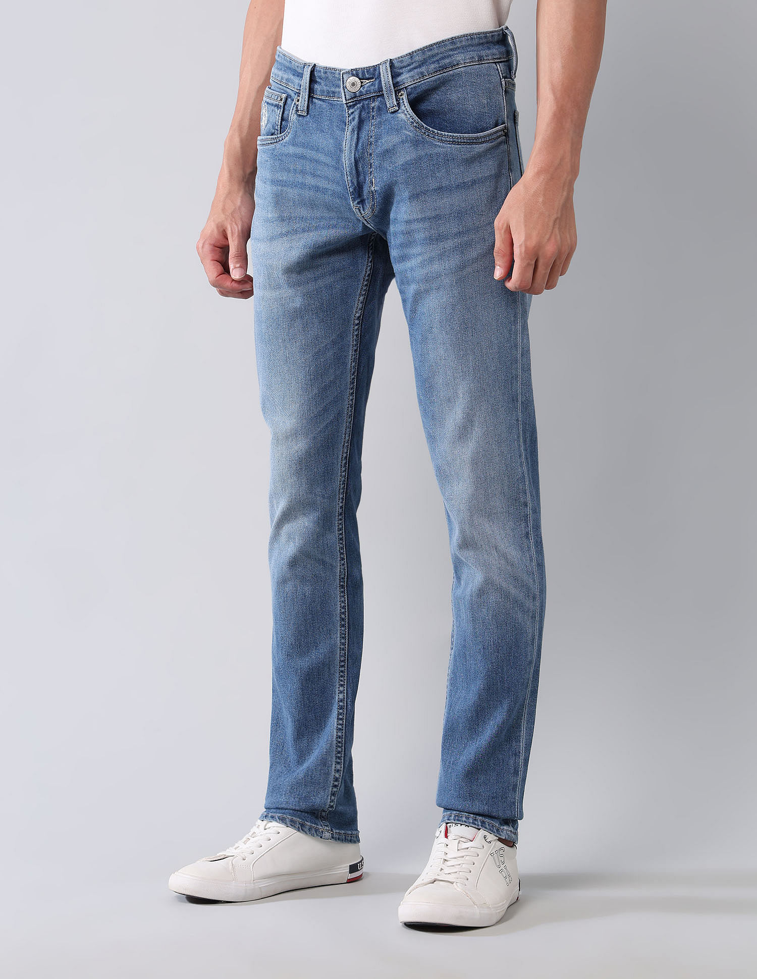 U.S. Polo Assn. Denim Co. Brandon Slim Tapered Fit Vintage Jeans