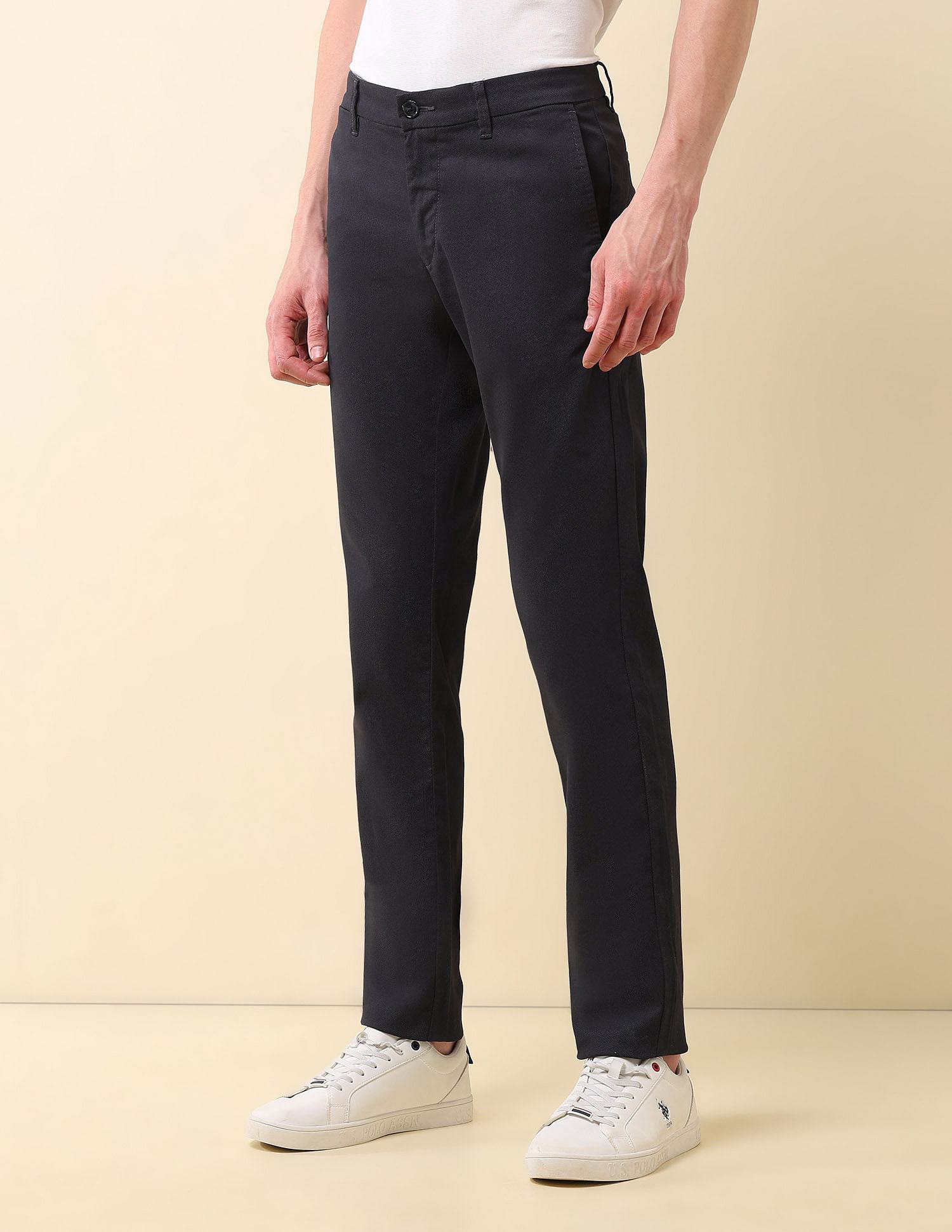 U.S. Polo Assn. Denver Slim Fit Twill Trousers