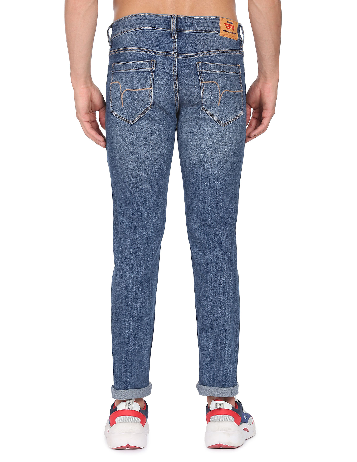 Flying Machine Jackson Skinny Fit Stone Wash Jeans