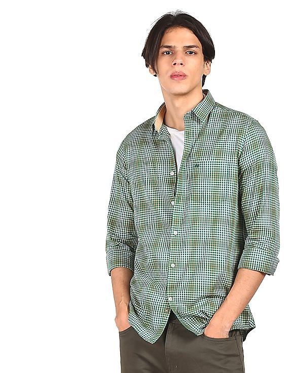 Arrow Sports Cotton Check Shirt