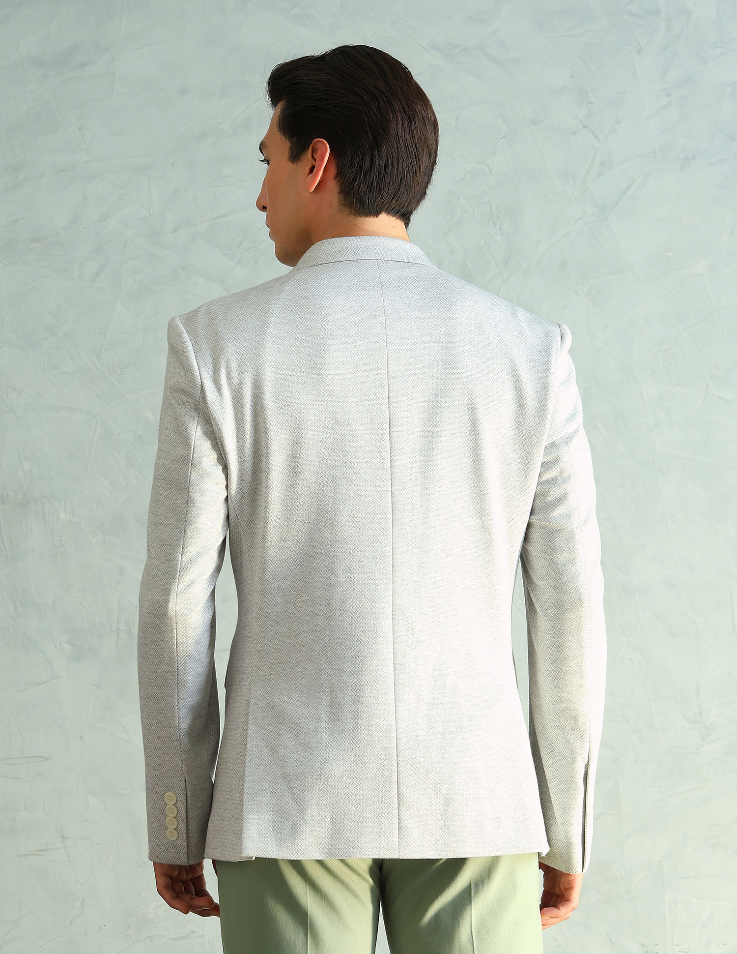 Arrow Slim Fit Smart Knit Blazer