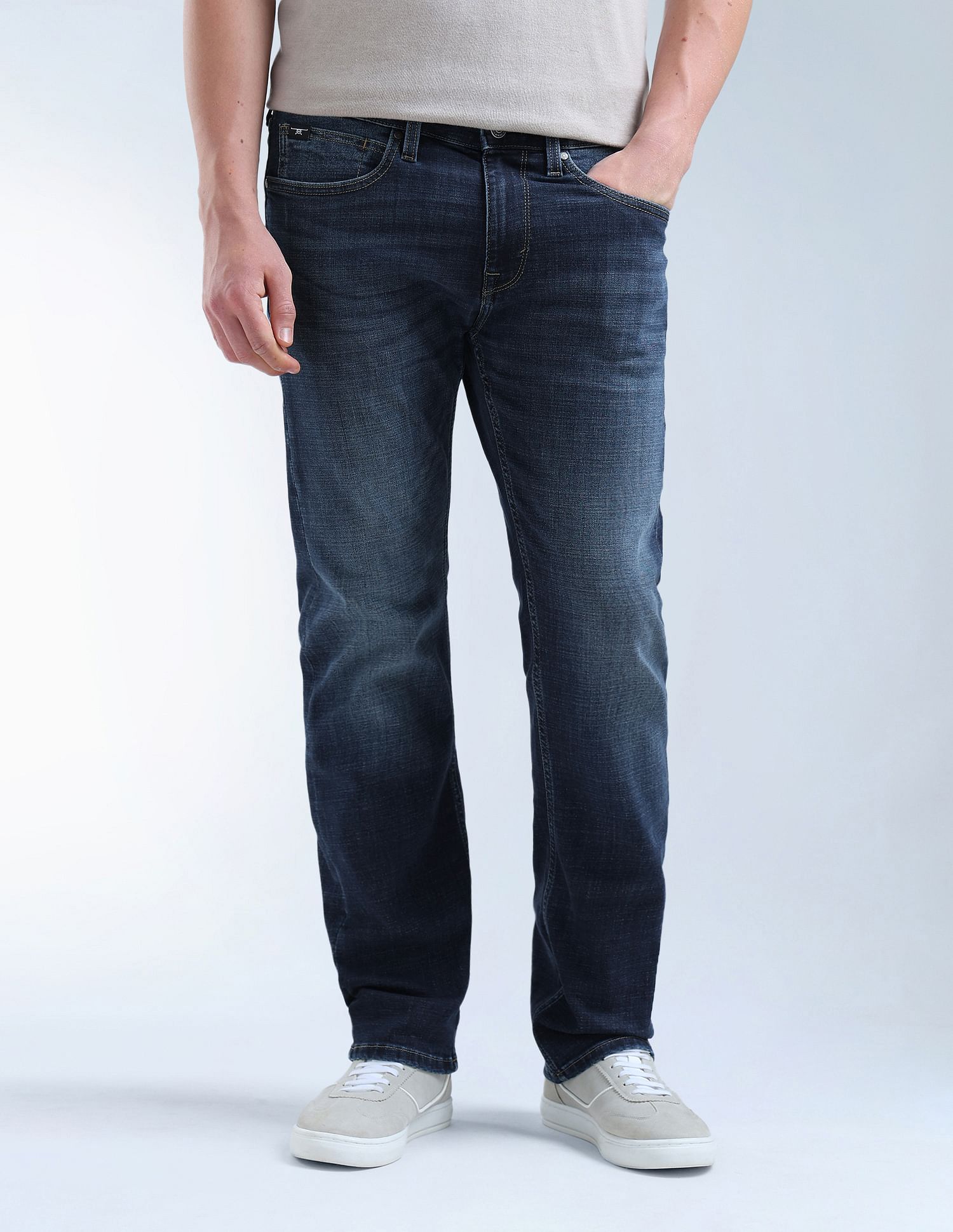 Flying Machine F-Jango Relaxed Straight Jeans