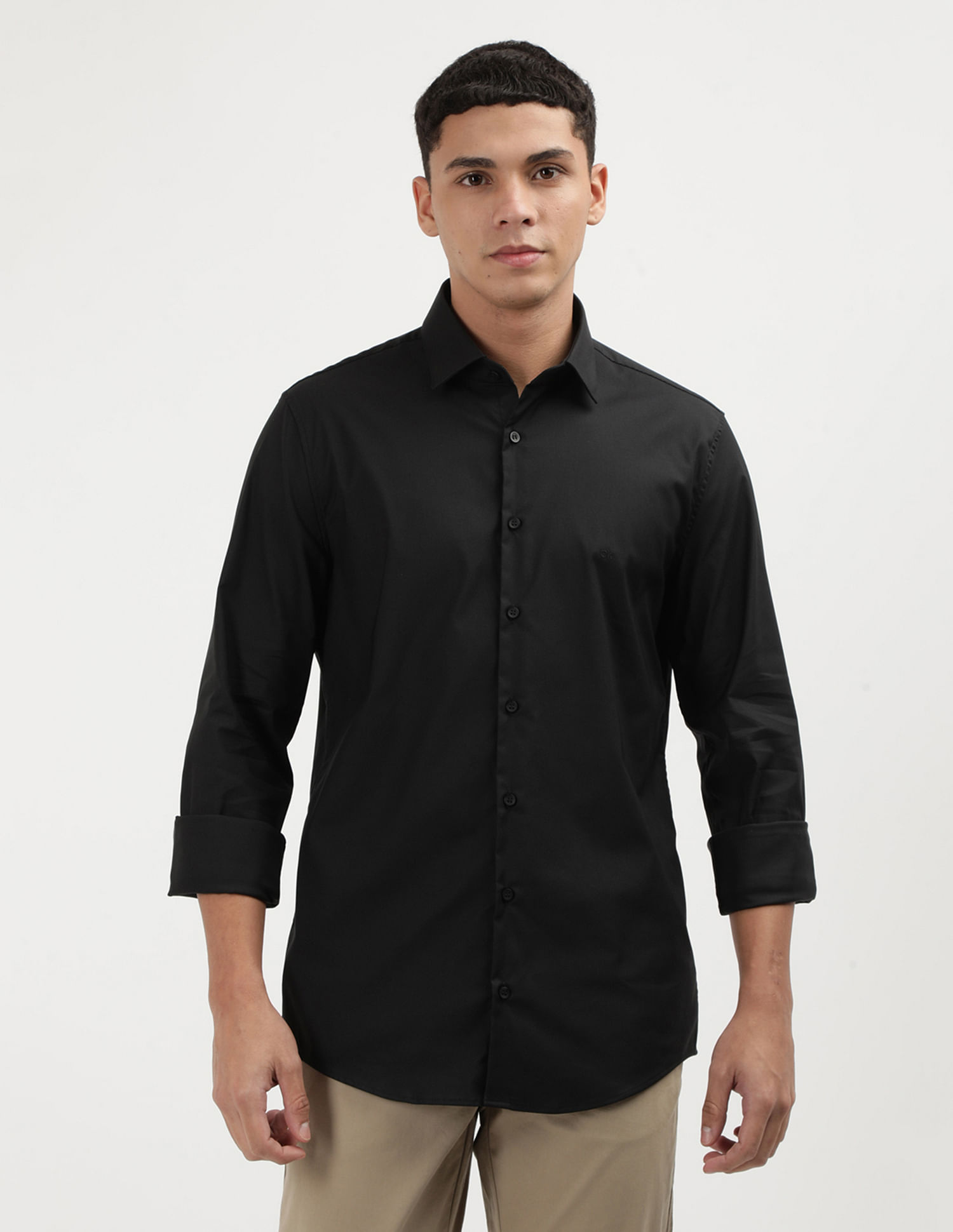 Calvin Klein Jeans Slim Fit Solid Shirt