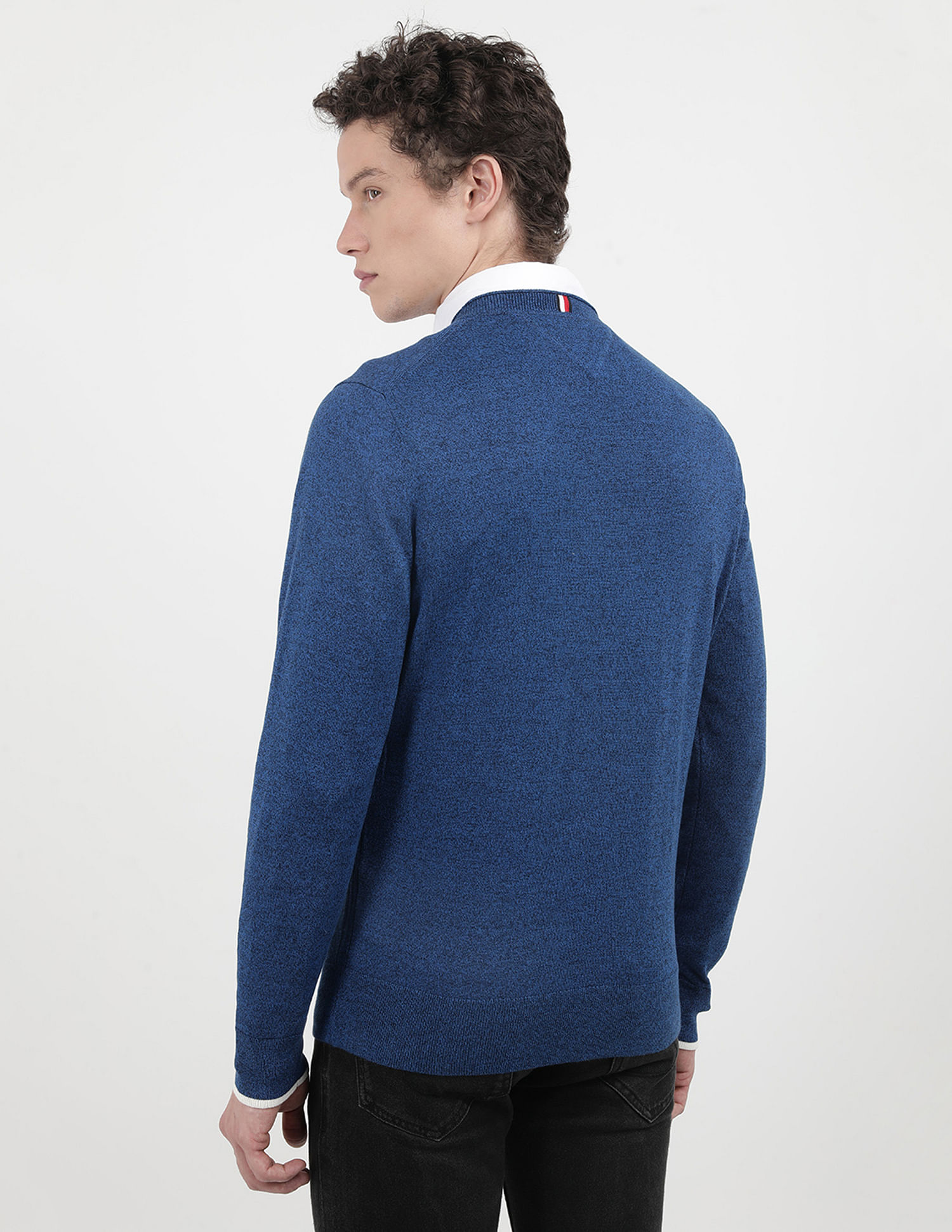 Tommy Hilfiger Mouline Organic Cotton Sweater