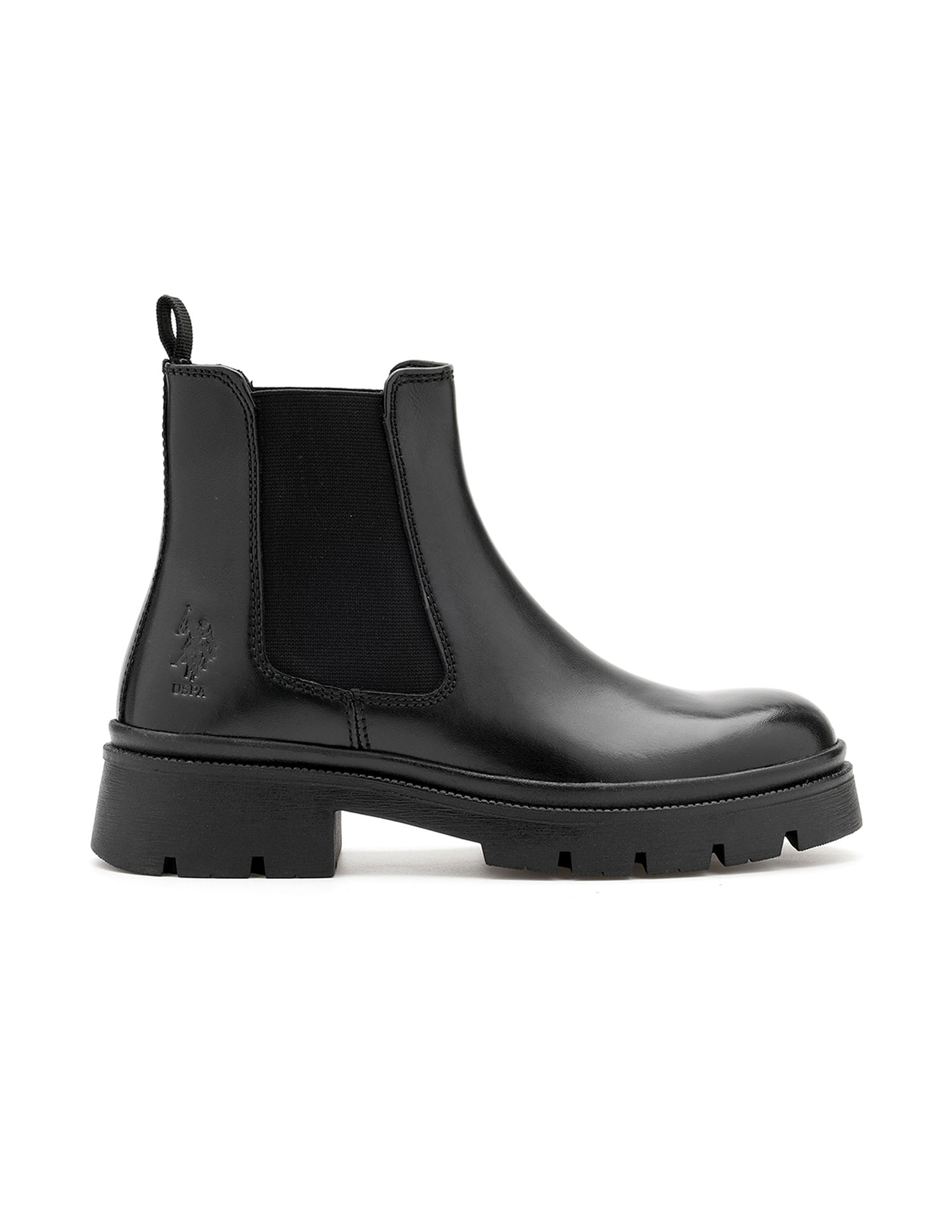 U.S. Polo Assn. Women Renata Leather Chelsea Boots