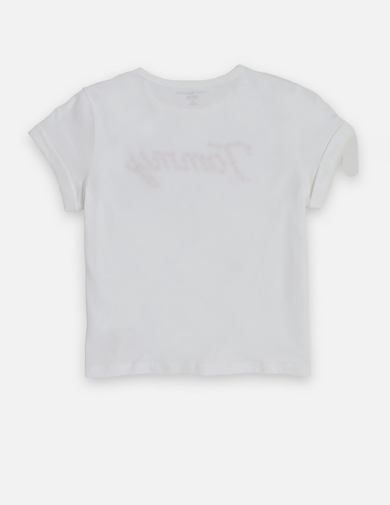 Tommy Hilfiger Kids Girls Logo Regular-Fit Cotton T-Shirt
