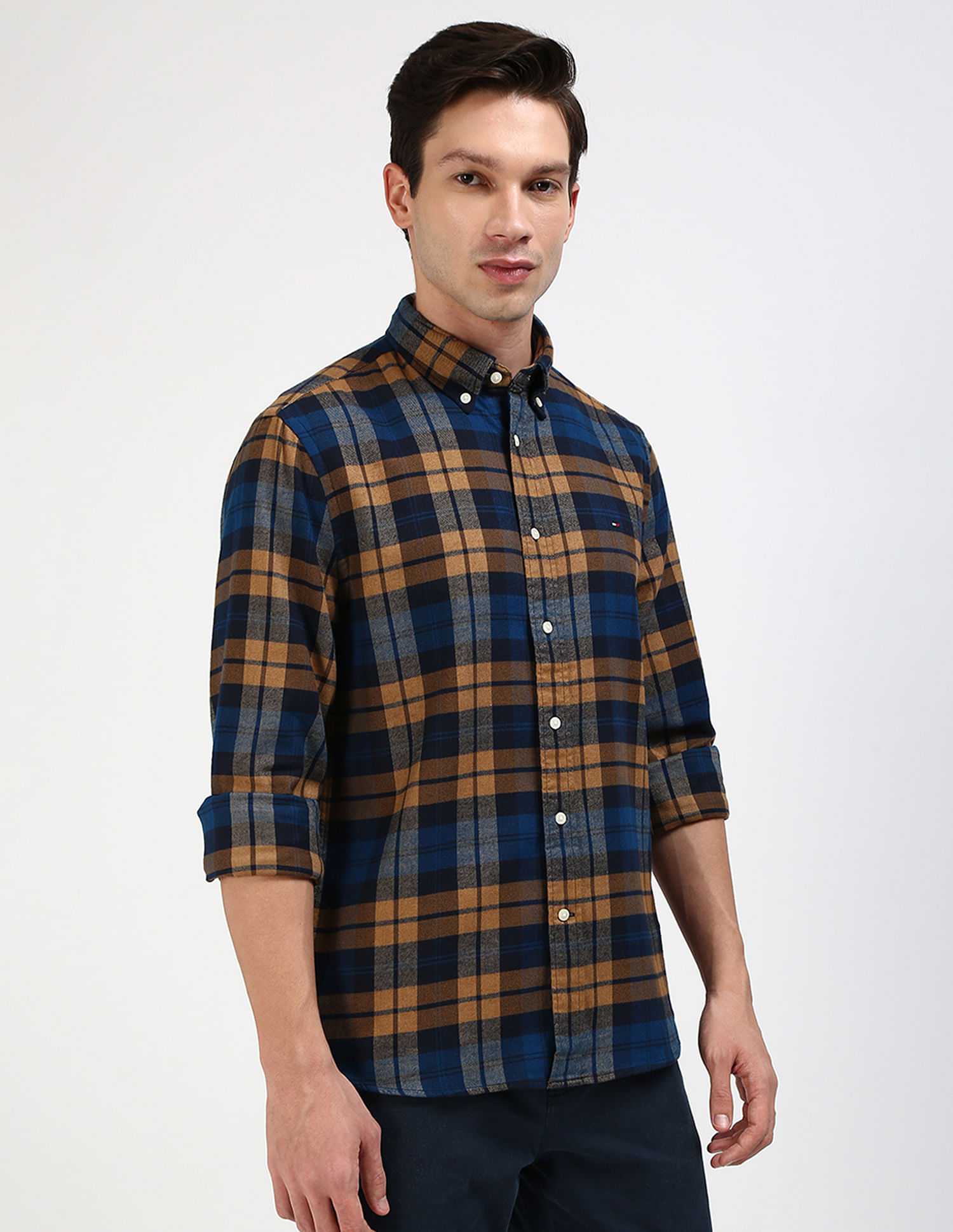 Tommy Hilfiger Brushed Blackwatch Checked Shirt