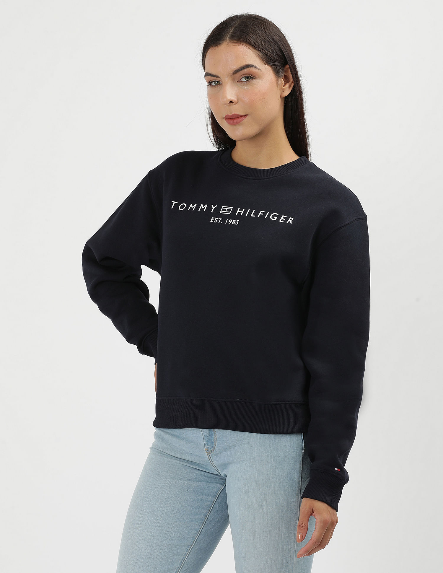 Tommy Hilfiger Crew Neck Sustainable Sweatshirt