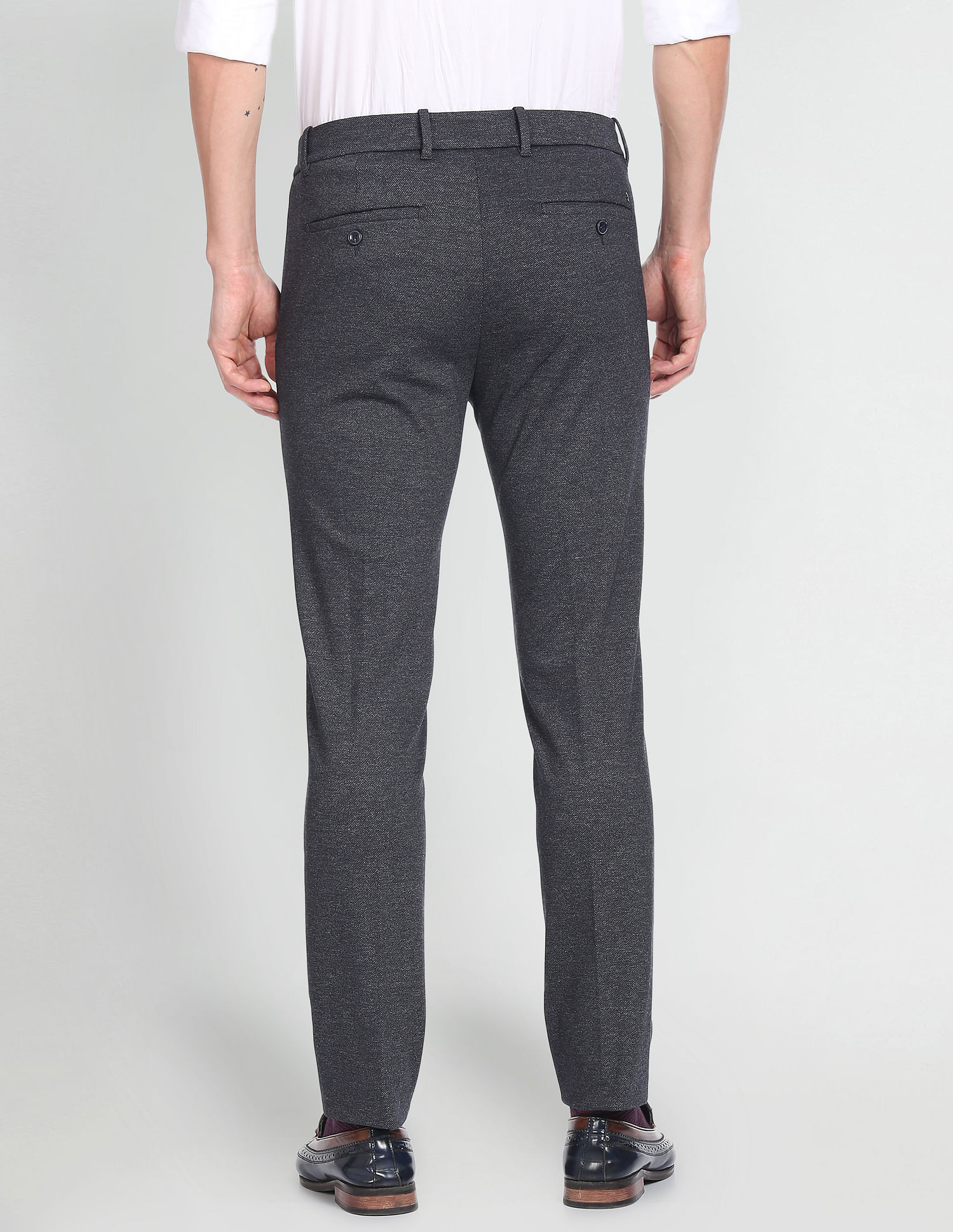 Arrow Newyork Super Slim Fit Autoflex Trousers