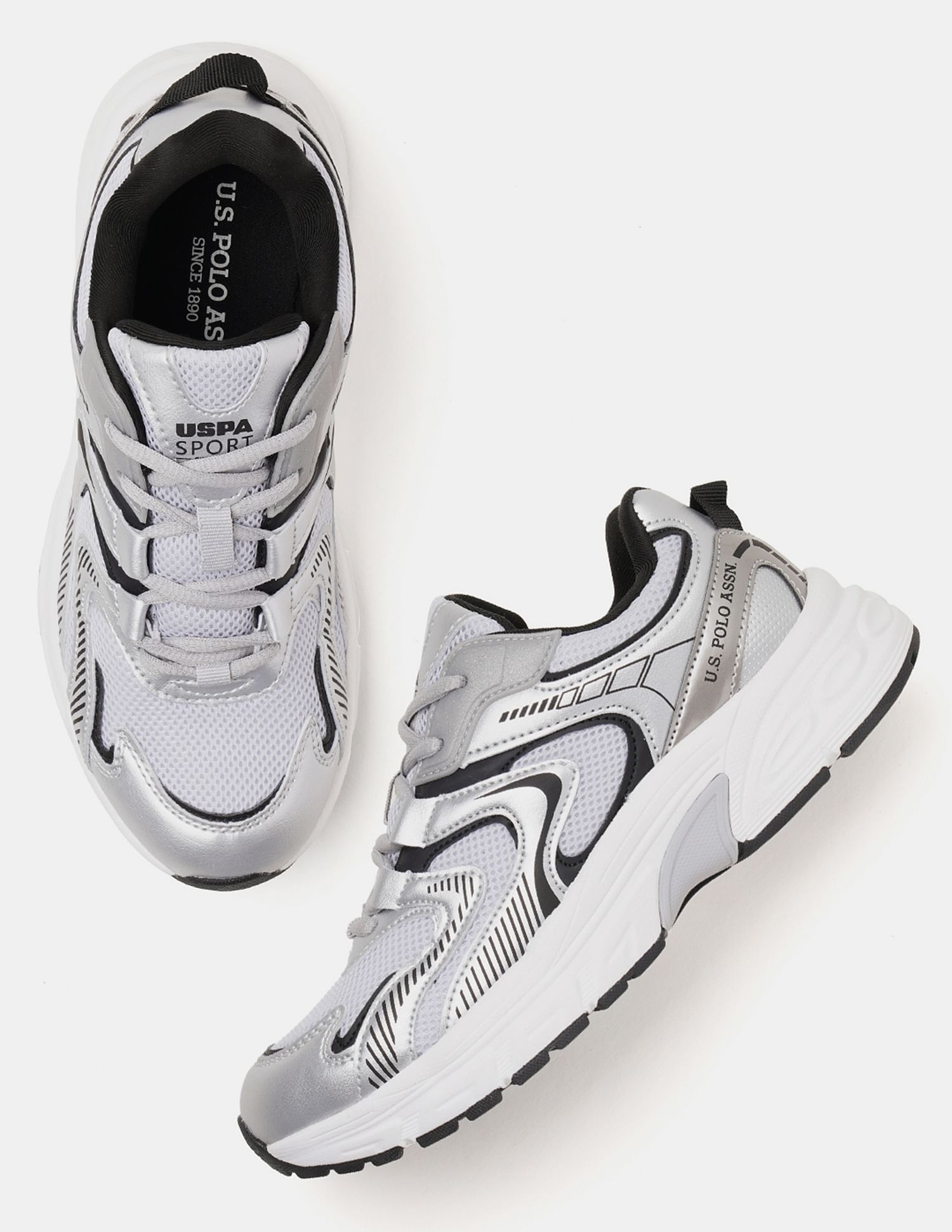 U.S. Polo Assn. Women So-Young Colour Blocked Sneakers