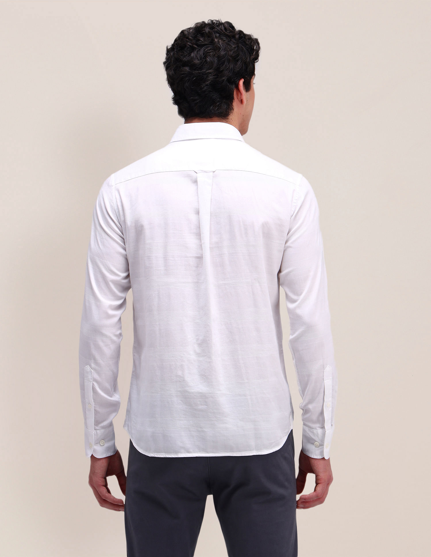 U.S. Polo Assn. Denim Co. Horizontal Striped Regular Fit Shirt