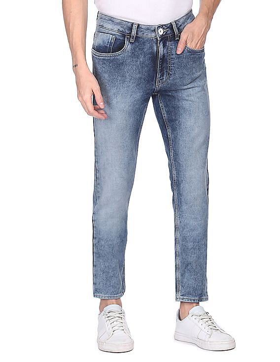 Flying Machine Michael Slim Tapered Fit Mid Rise Jeans