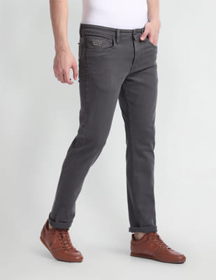 Price History of Regallo Skinny Fit Olive Jeans from NNNow 2192_309285