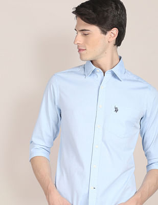 U S Polo Assn Oxford Regular Fit Casual Shirt