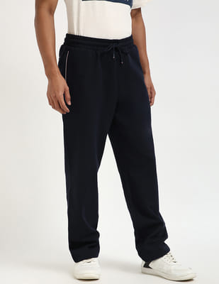 Buy Tommy Hilfiger Solid Regular Fit Track Pants - NNNOW.com
