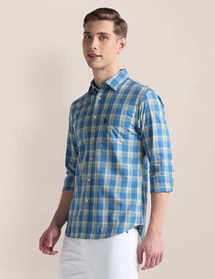 U S Polo Assn Tartan Check Tailored Fit Shirt