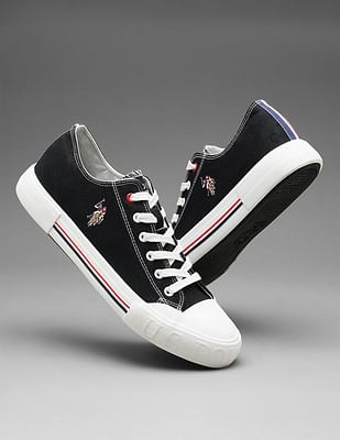 U S Polo Assn Men Drew Black Classics Sneakers