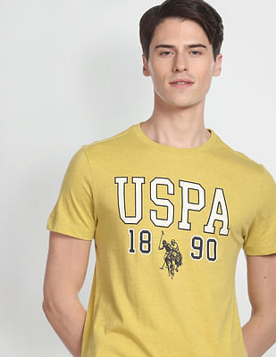 U S Polo Assn Denim Co Heathered Varsity T-Shirt