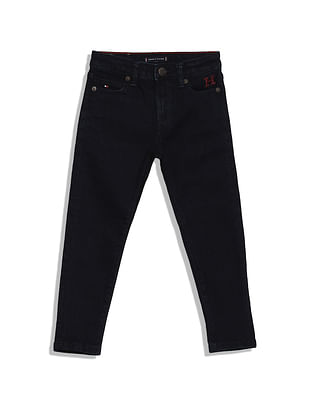 Tommy Hilfiger Kids Mid Rise Modern Straight Fit Alesso Jeans