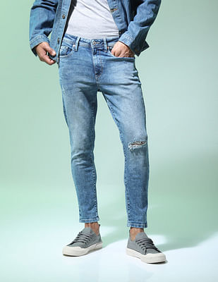 Flying Machine Skinny Fit Mid Rise Jeans