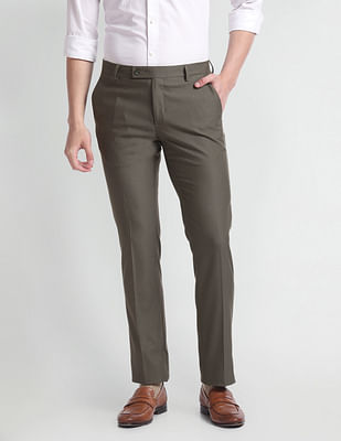 Arrow Slim Fit Smart Flex Trousers