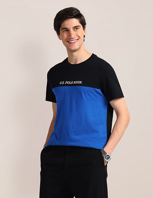 U S Polo Assn Colour Block Slim Fit T-Shirt