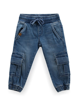 U S Polo Assn Kids Boys Slim Fit Blue Jeans