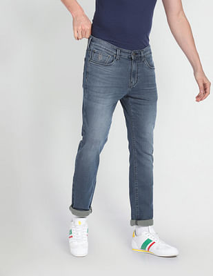 U S Polo Assn Denim Co Brandon Slim Tapered Fit Blue Jeans