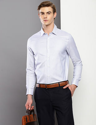 Calvin Klein Jeans Dobby Micro Check Shirt