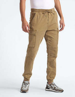 Buy Flying Machine Men Slim Fit Mid Rise Cargos Trouser - Trousers for Men  20043634 | Myntra