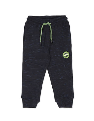 U S Polo Assn Kids Heathered Contrast Drawcord Joggers