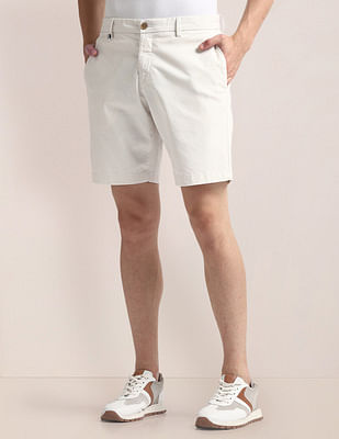 U S Polo Assn Slim Fit Dobby Shorts