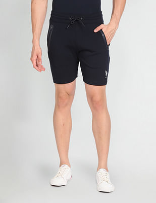 U S Polo Assn Solid Knit Shorts