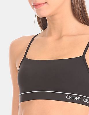 Calvin Klein Women's Standard Ck Black Triangle Bralette, Empower, S :  : Clothing, Shoes & Accessories