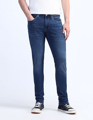 Flying Machine Mid Rise Jackson Skinny Fit Jeans