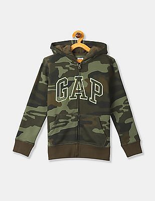 camo gap hoodie