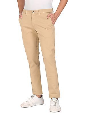 U S Polo Assn Denver Slim Solid Trousers