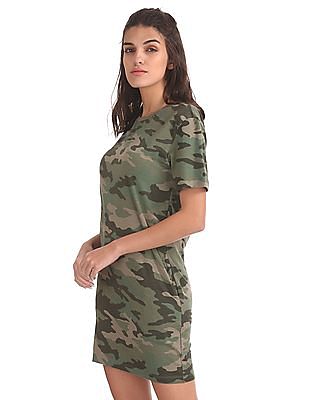 t shirt dress camo
