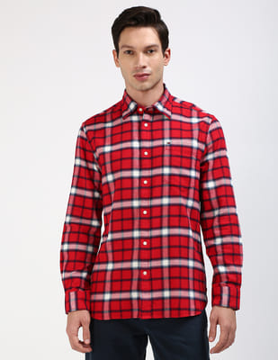 Buy Tommy Hilfiger Brushed Shadow Check Shirt - NNNOW.com
