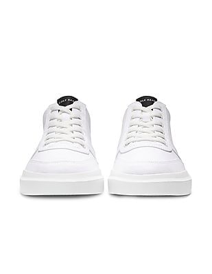 Buy Cole Haan Men White Grandpro Rally Canvas Court Sneakers