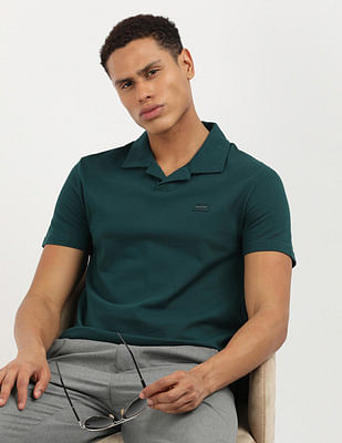 Calvin Klein Jeans Washed Woven Label Regular Polo Shirt