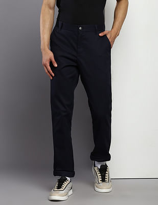 Buy Calvin Klein Twill Cropped Tapered Pants - NNNOW.com
