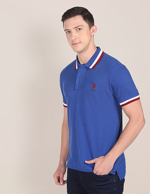 U S Polo Assn Heritage Tipped Polo Shirt