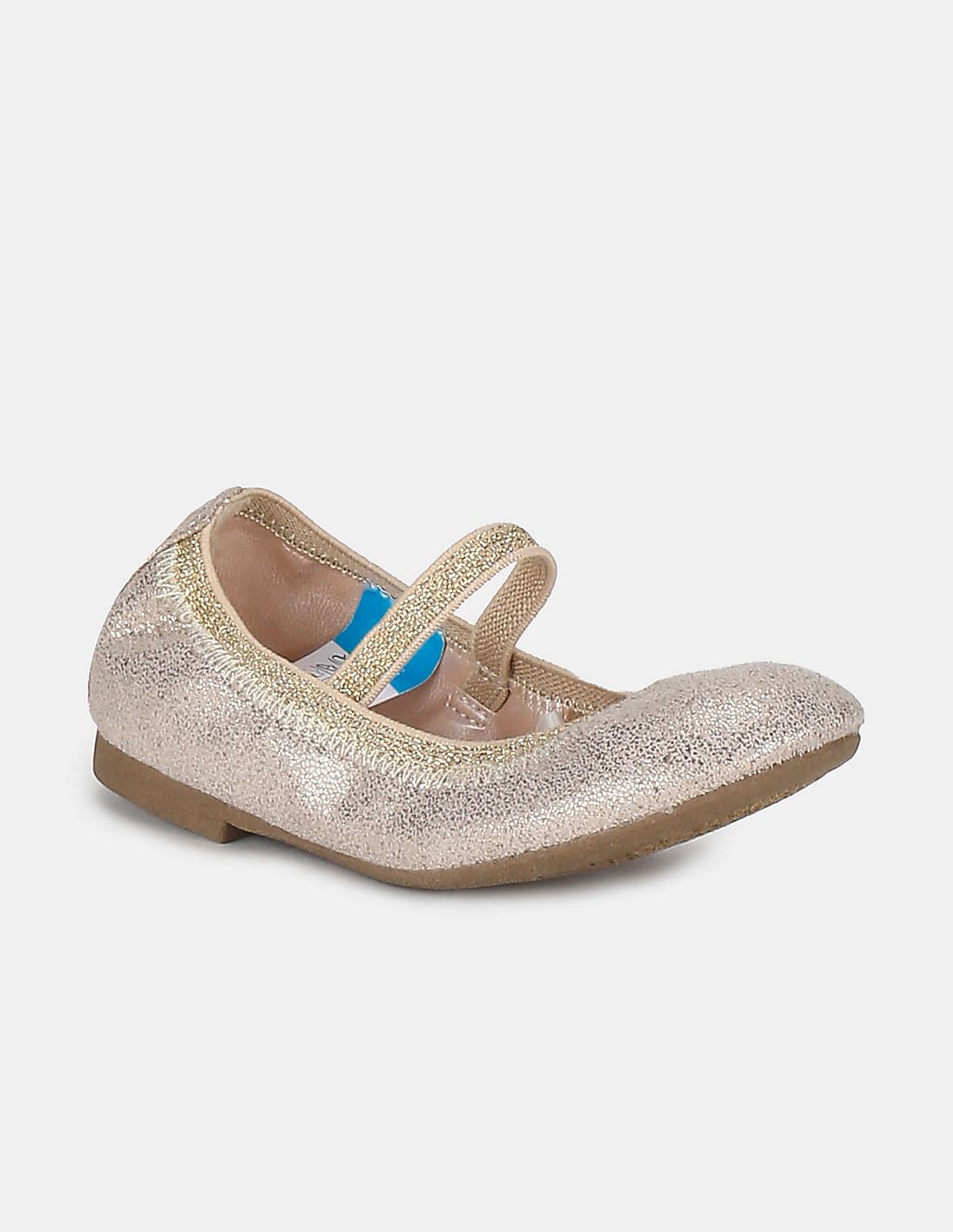 girls gold ballet flats