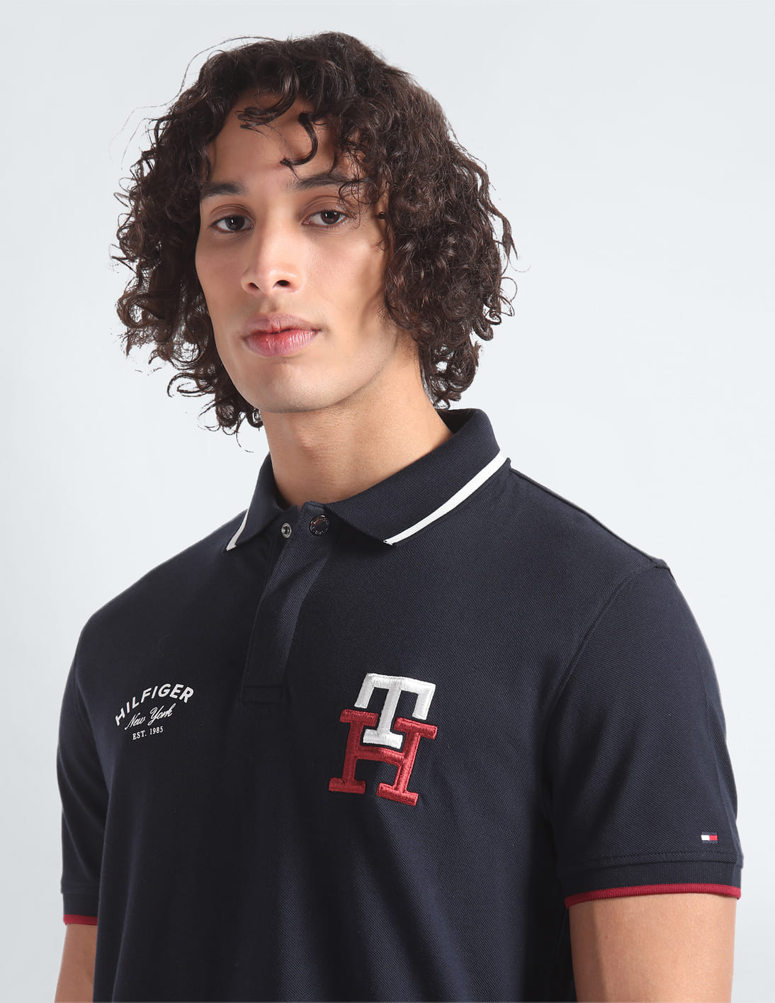 Buy Tommy Hilfiger Monogram Archive Fit Polo Shirt - NNNOW.com