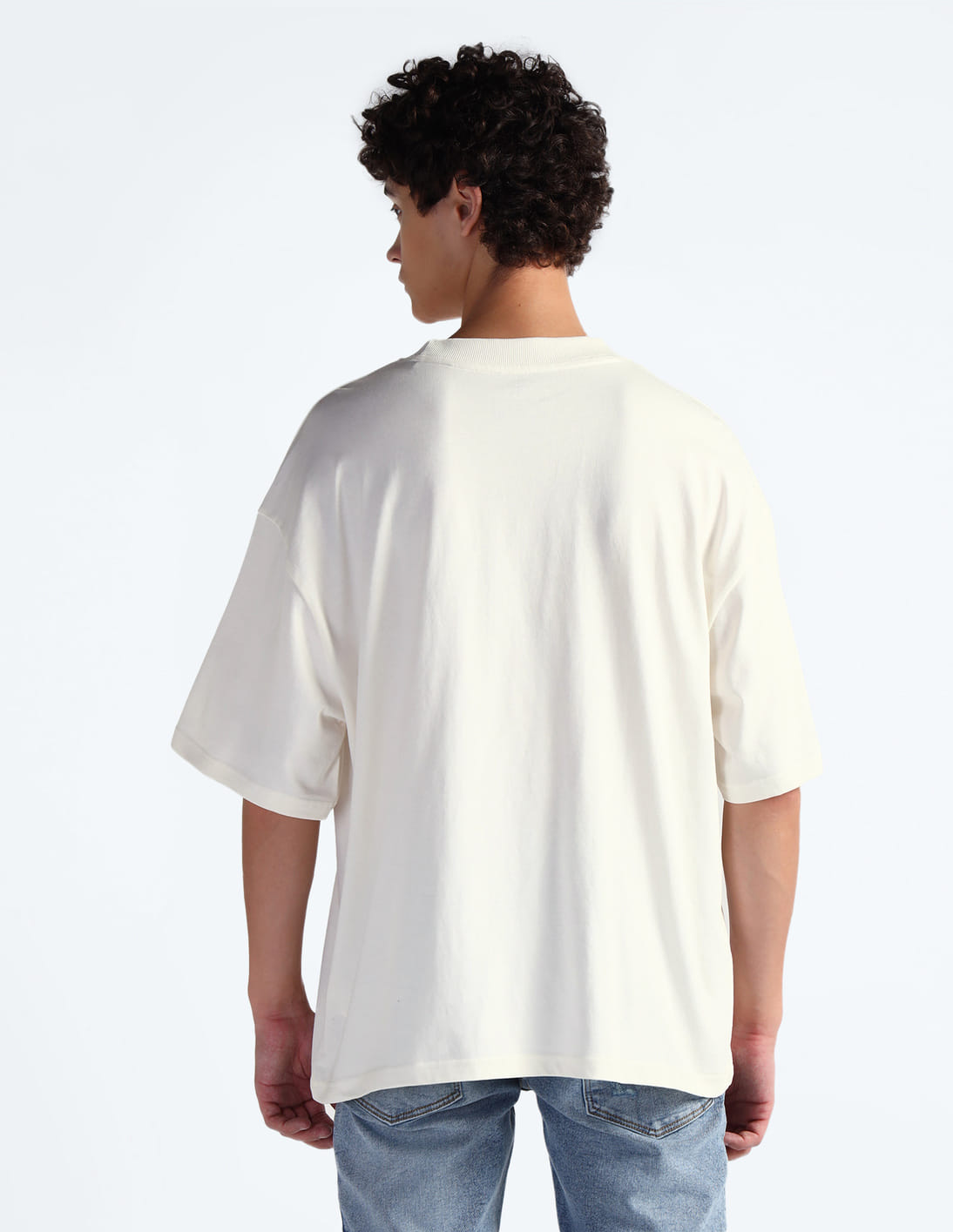 Buy Flying Machine Oversized Fit Cotton T-Shirt - NNNOW.com