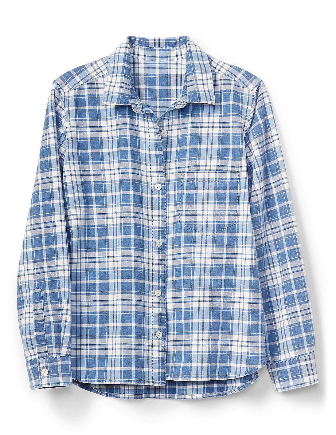 売れ筋商品|||ホワイトマーク シャツ トップス レディース Women's Flannel Plaid Shirt Light Yellow, Blue ホワイトマーク レディース カットソー トップス Women's